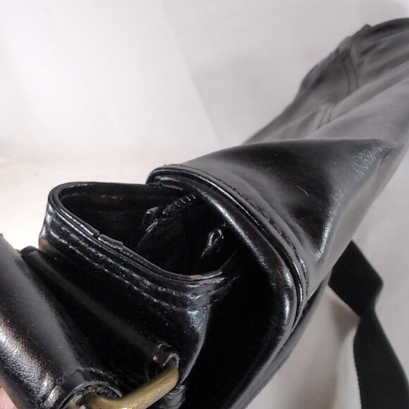 Olympic Museum Collection Mexico 68 1968 Faux Leather Bag Satchel Black NEW NWT - Picture 8 of 16